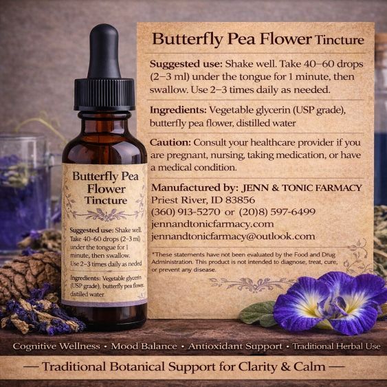 Butterfly Pea Flower Tincture
