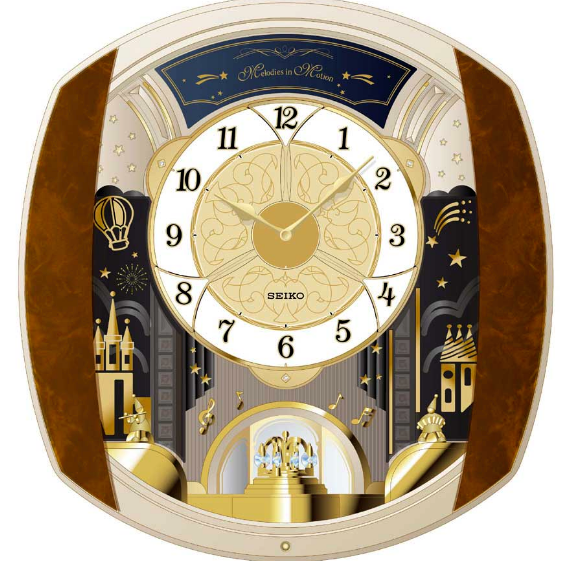 melodies in motion clock