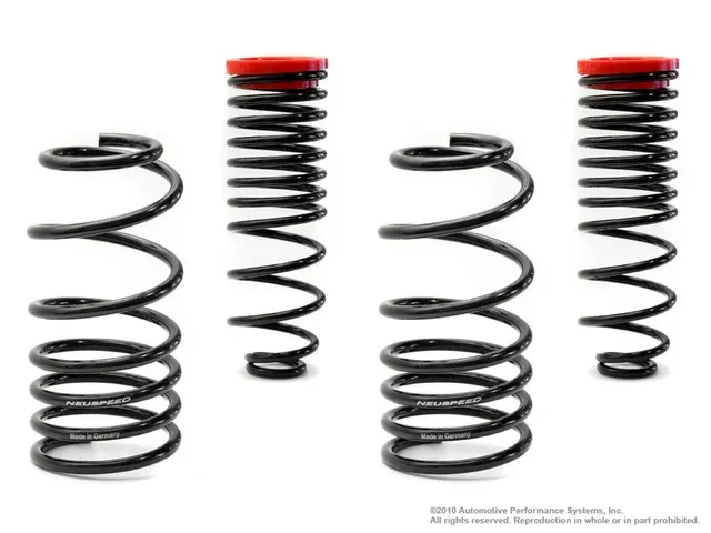 A set of three coil springs on a white background | Griffin Motorwerke