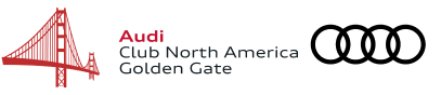 The logo for the audi club north america golden gate | Griffin Motorwerke