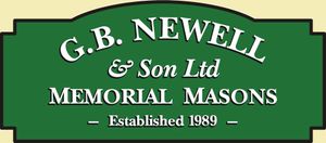 G.B. Newell Quality Memorial Masons logo