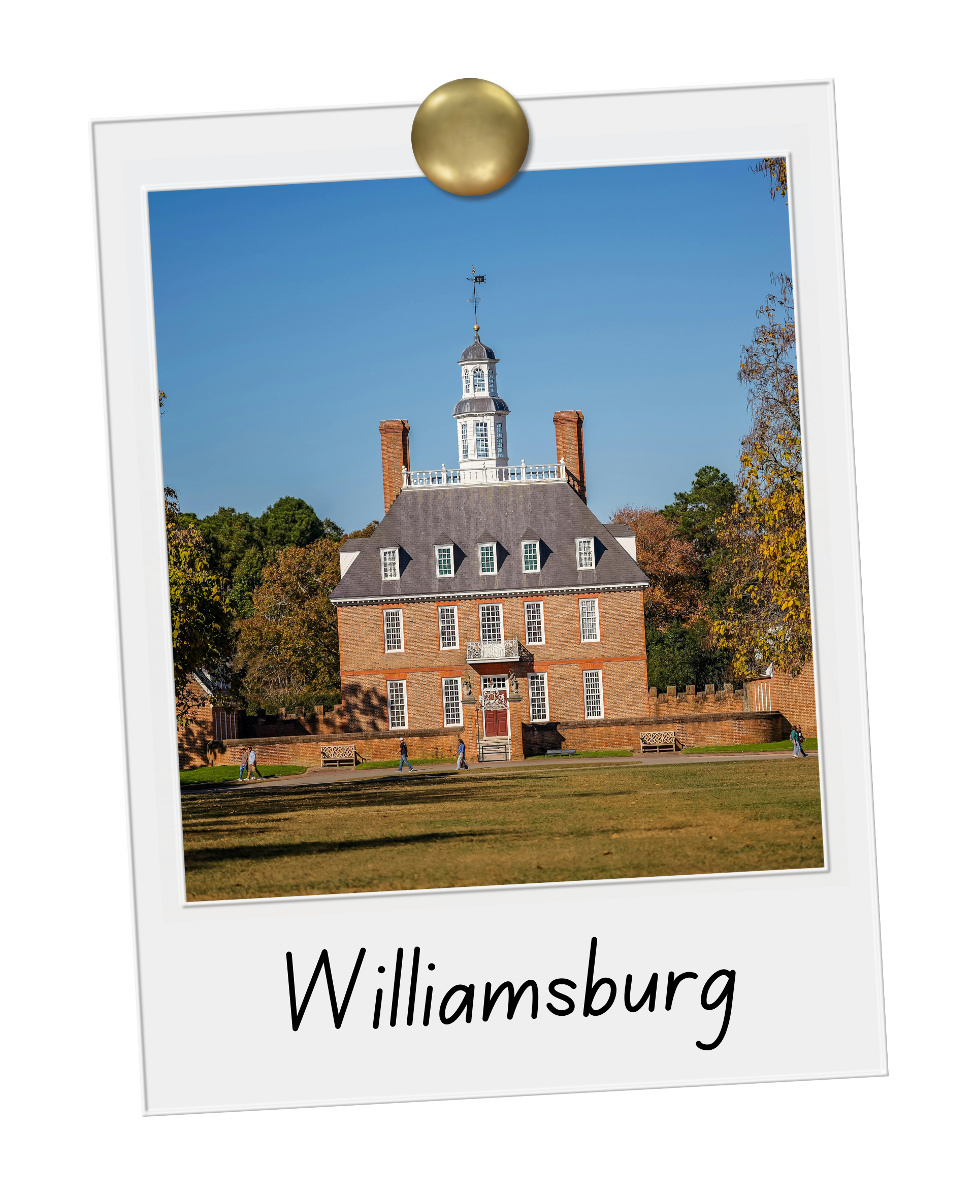 A picture of a large brick building in williamsburg