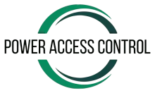 Power Access Control Power Access Control logo: green arcs forming a circle above black text on white background.
