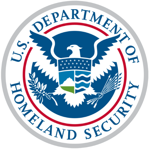 The seal of the u.s. department of homeland security