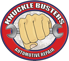 Knuckle Busters Automotive Repair Logo