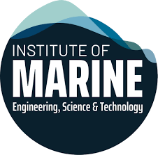 the logo for the institute of marine engineering , science and technology