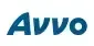The word avvo is written in blue letters on a white background.