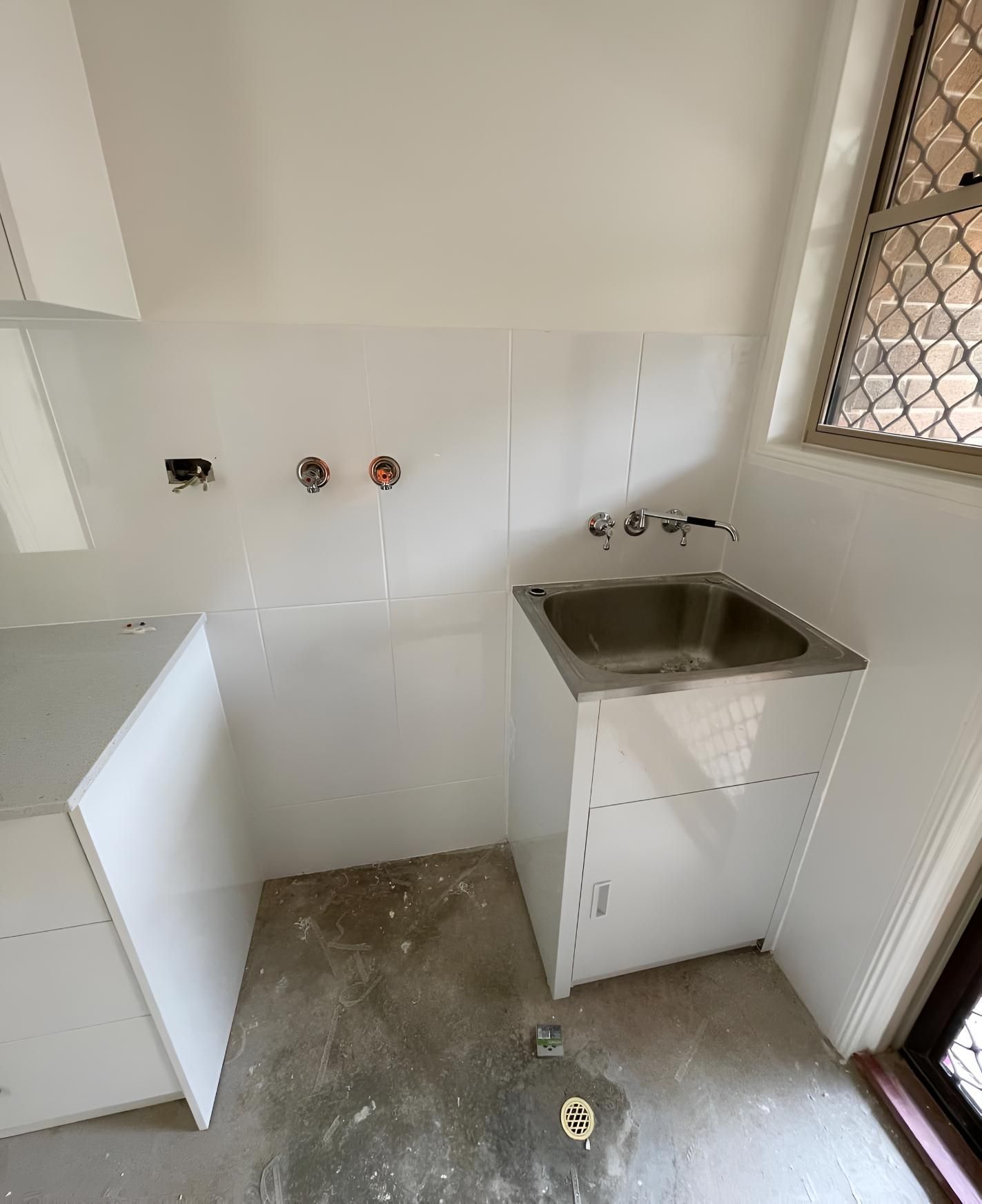 There is a Sink in the Middle of the Room — Luke Barry Plumbing in Palm Beach, QLD