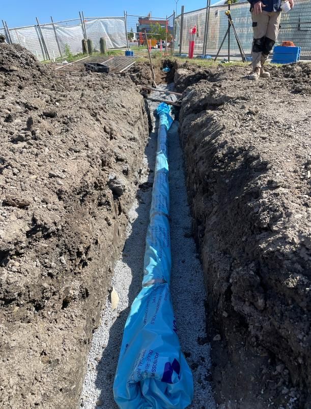 Pipe in the Dirt — Luke Barry Plumbing in Robina, QLD