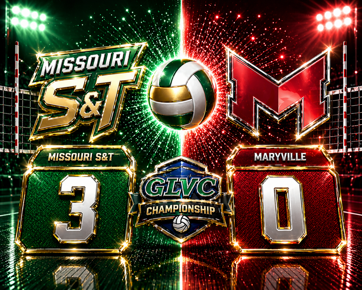 Missouri S&T Sweeps Maryville to Win Inaugural GLVC Championship