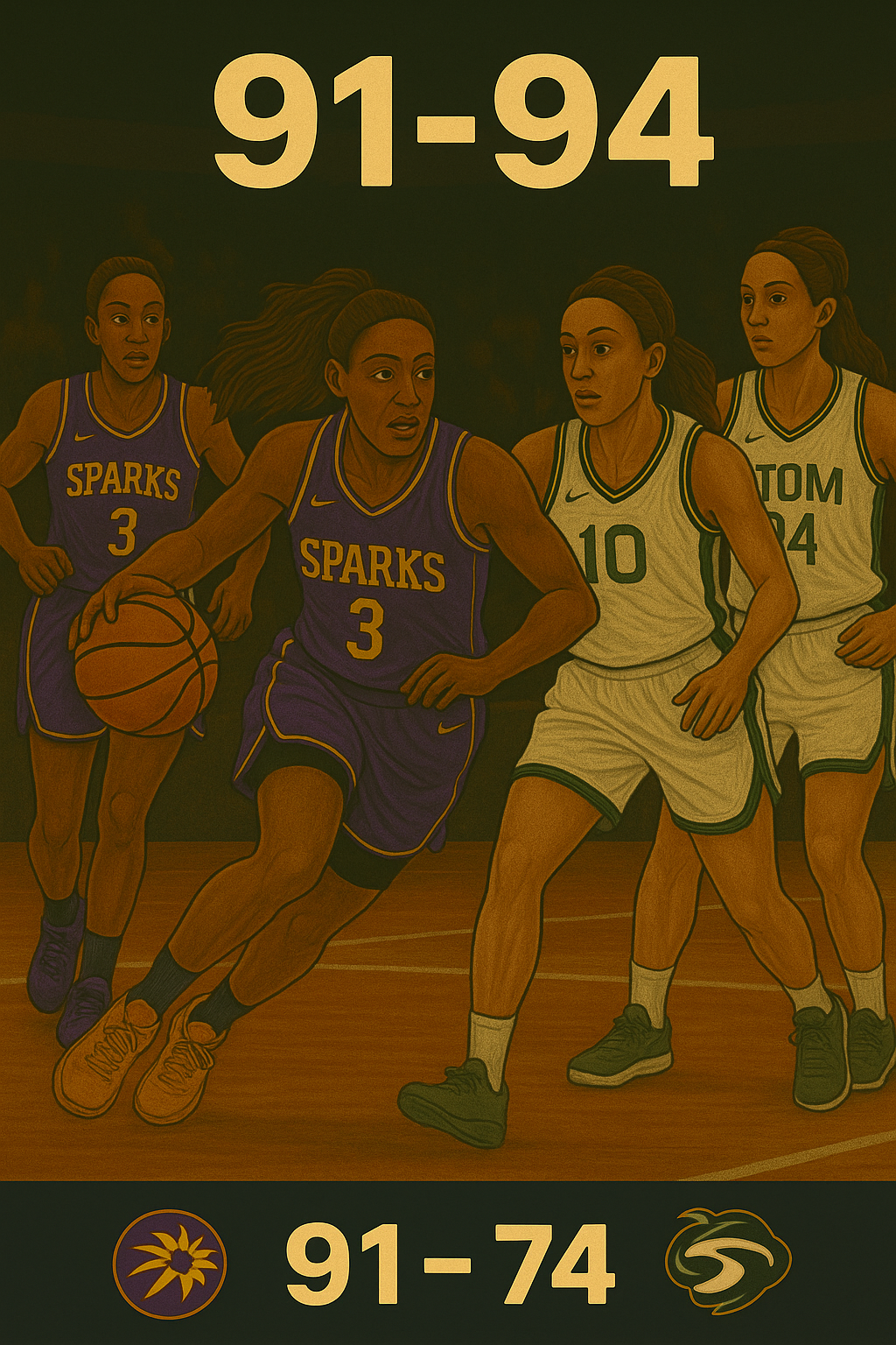 Women's Basketball players