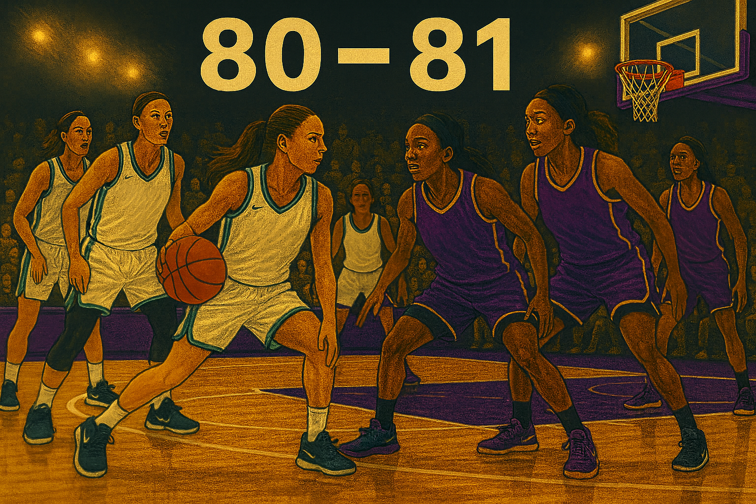Women's basketball players