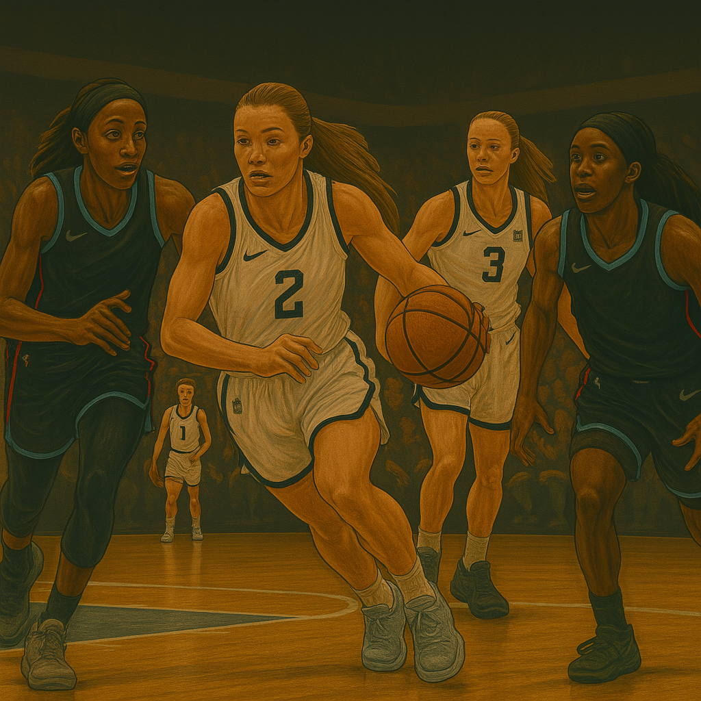 Women's basketball players