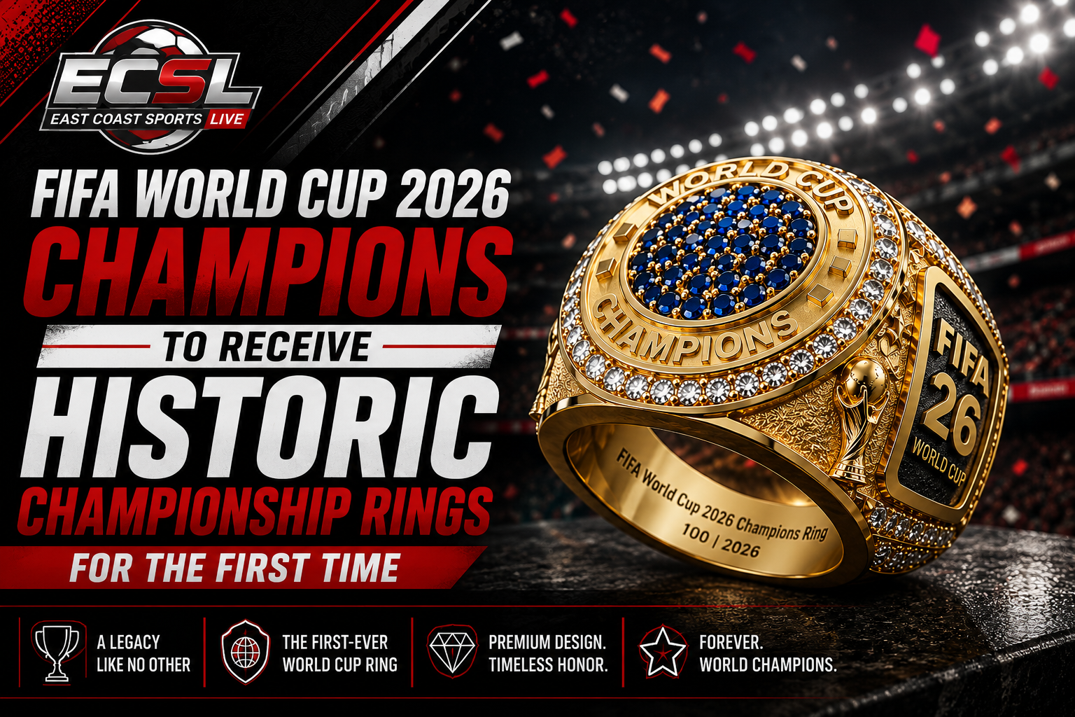 fifa world cup  and championship ring