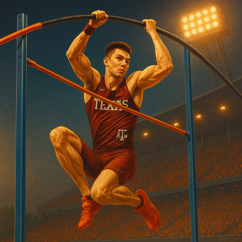 Pole Vault Player