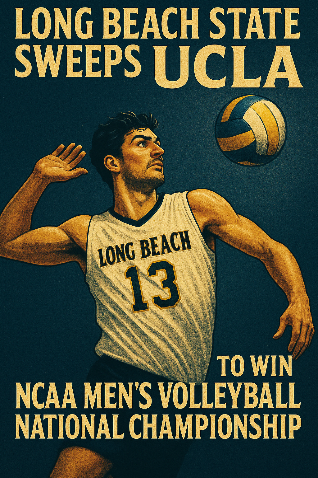 Men's Volleyball players