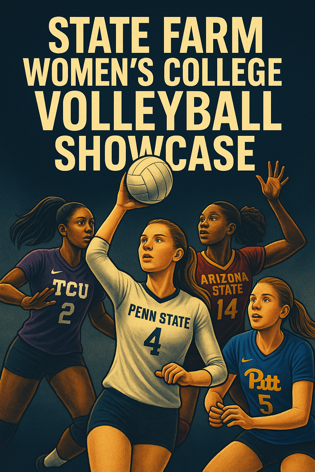 Women volleyball players