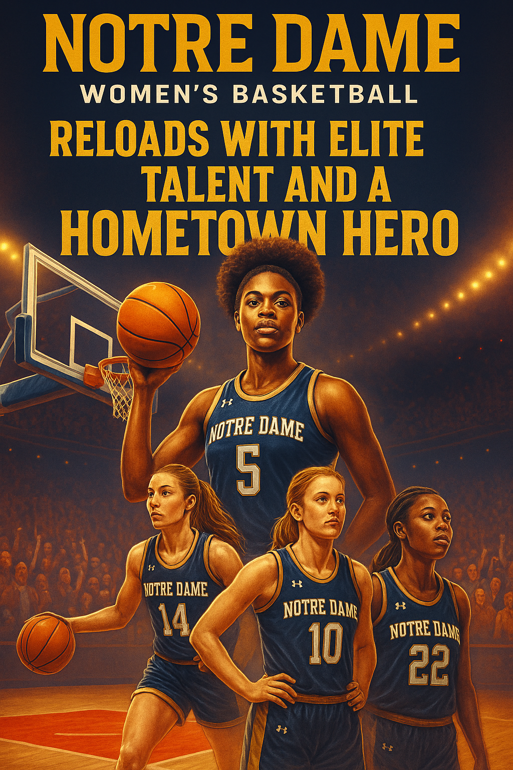 Women's Basketball players
