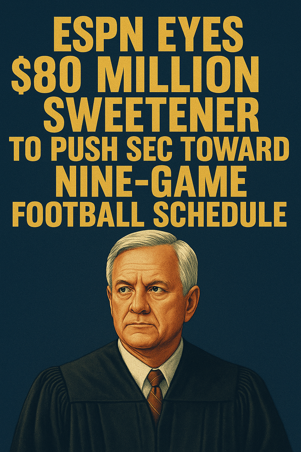 Espn eyes $ 80 million sweetener to push sec toward nine-game football schedule