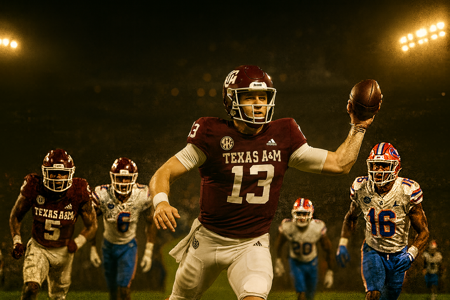 college football players