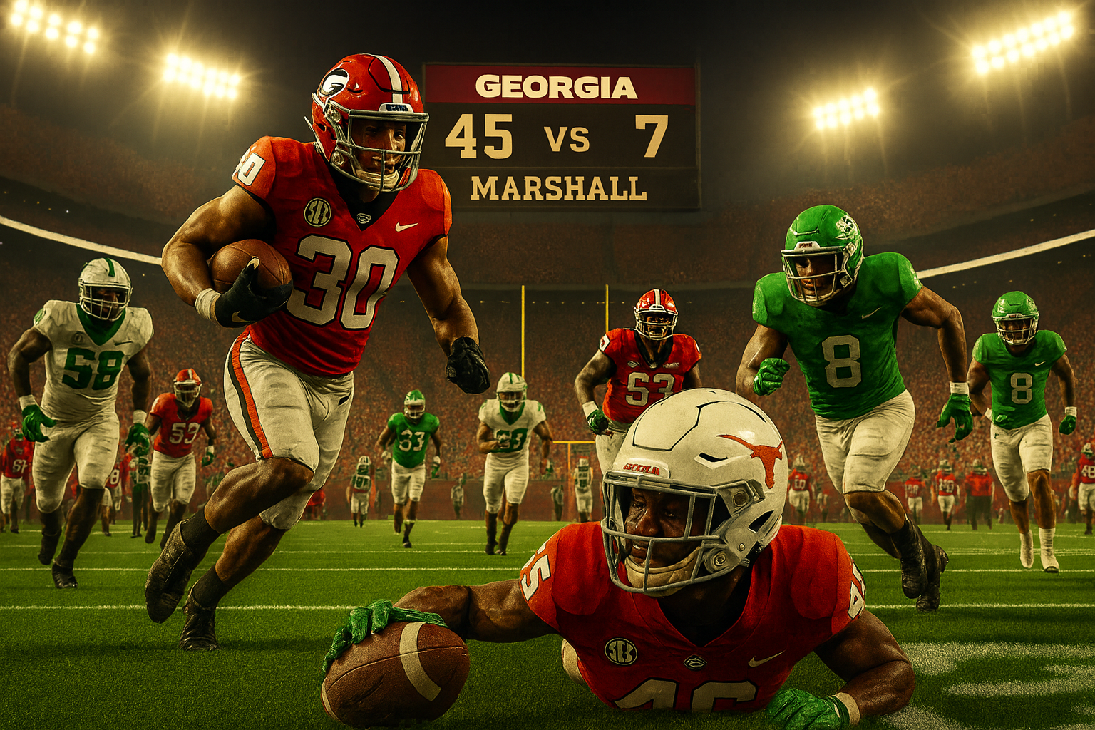 college football players