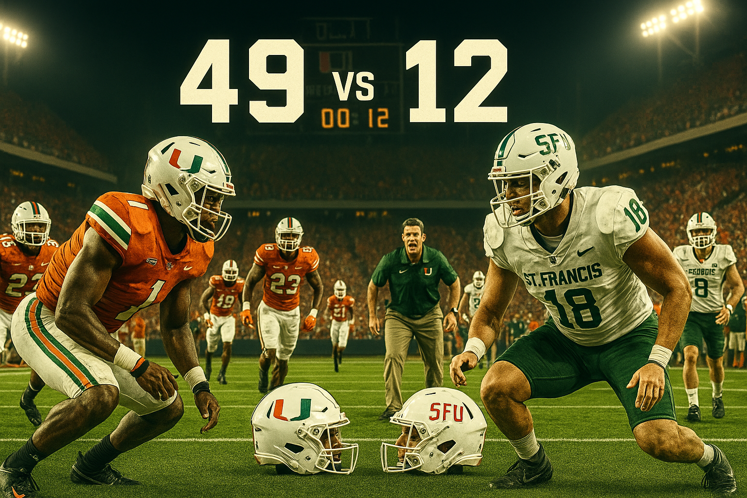 COLLEGE FOOtball PLAYERS