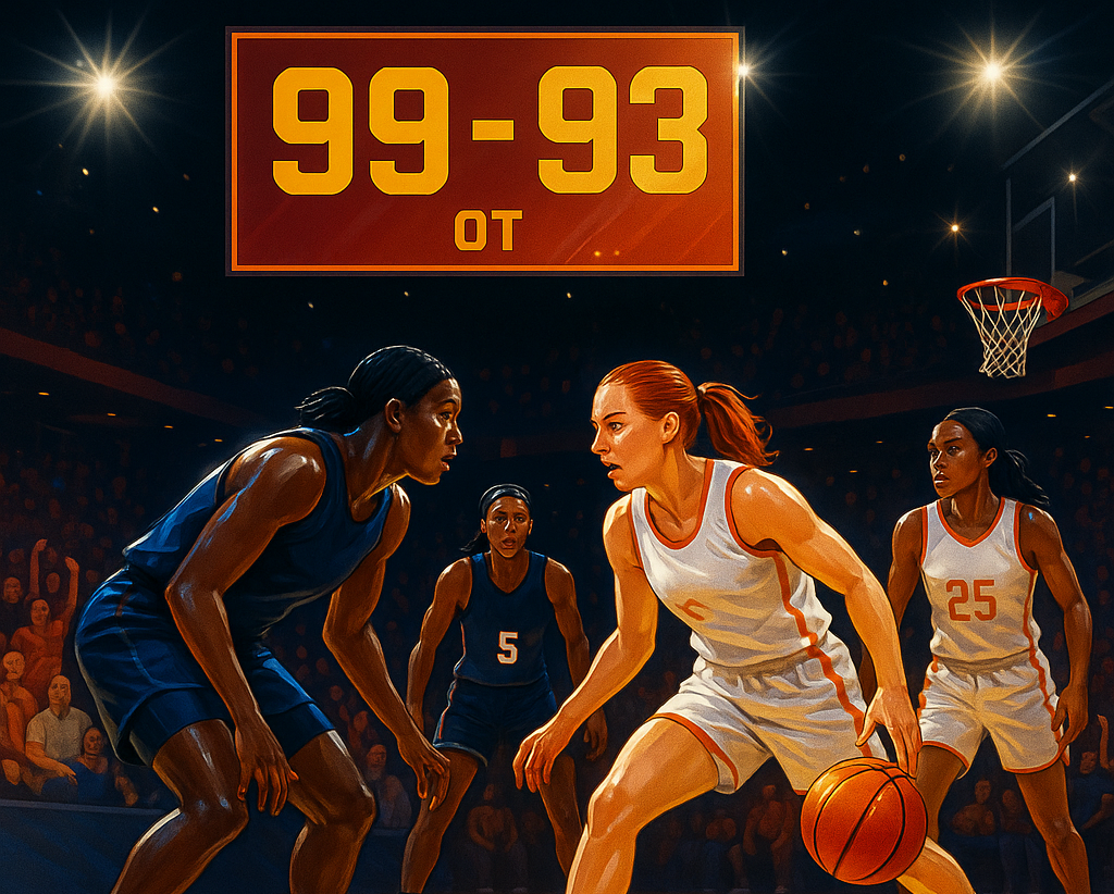 Women's Basketball players