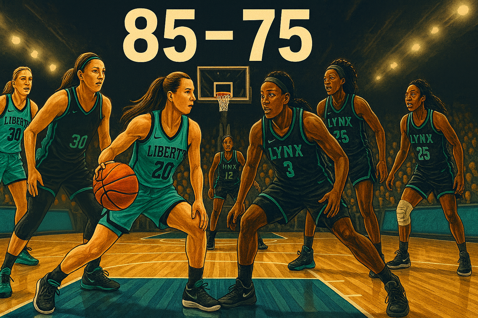 Women's Basketball players