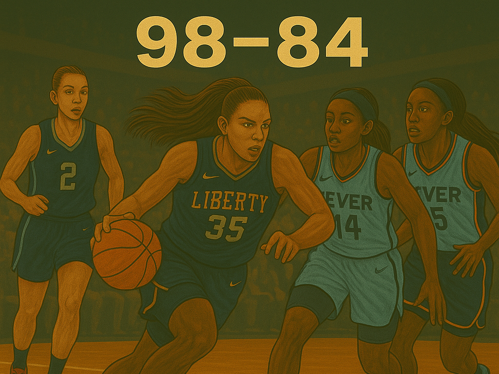 Womens' basketball players