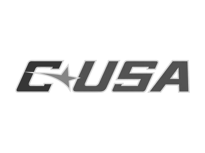 A black and white logo for c usa on a white background.