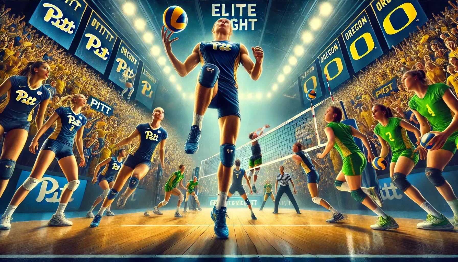 volleyball players 