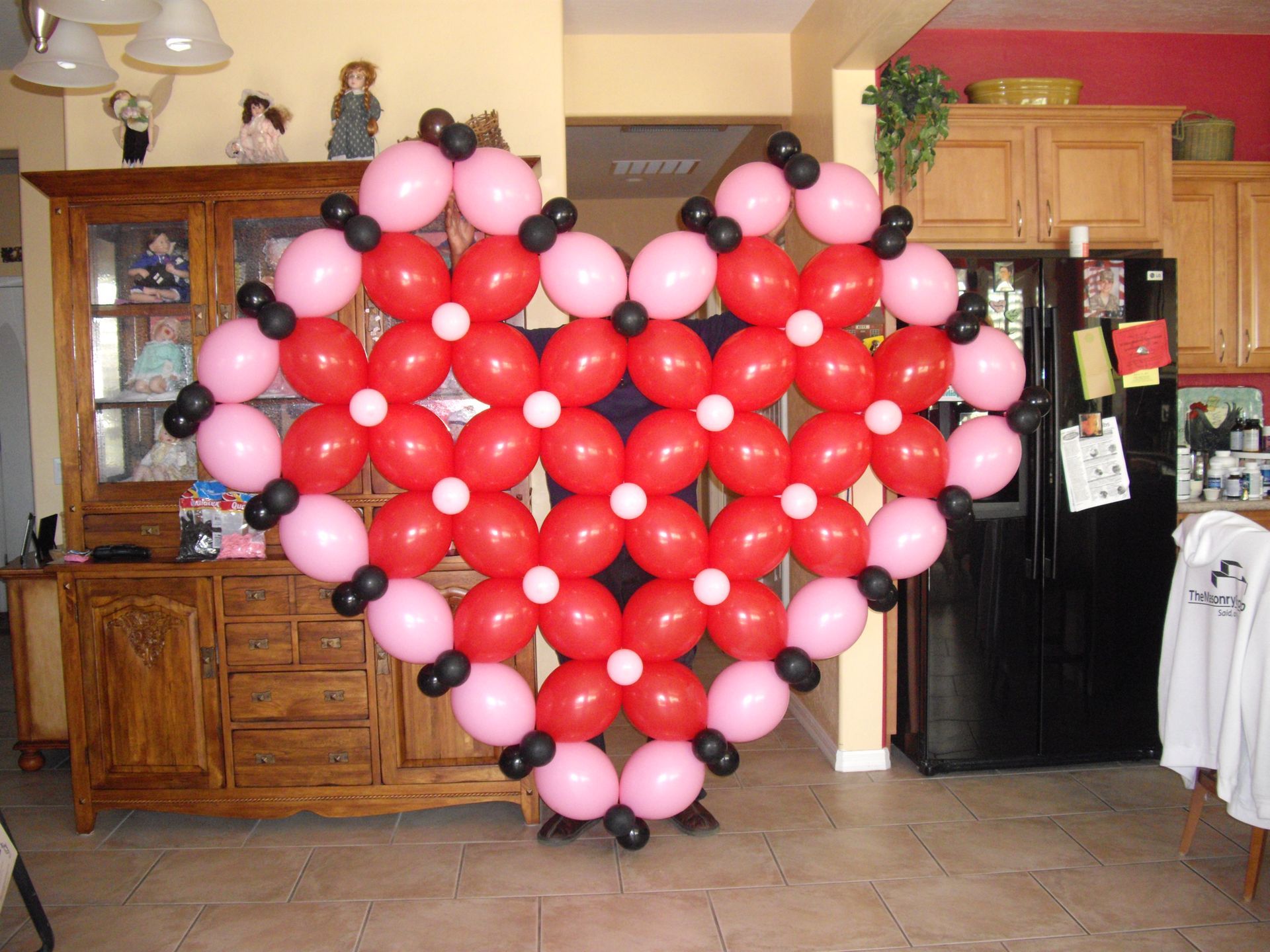 Valentine's Day Balloon Wall 