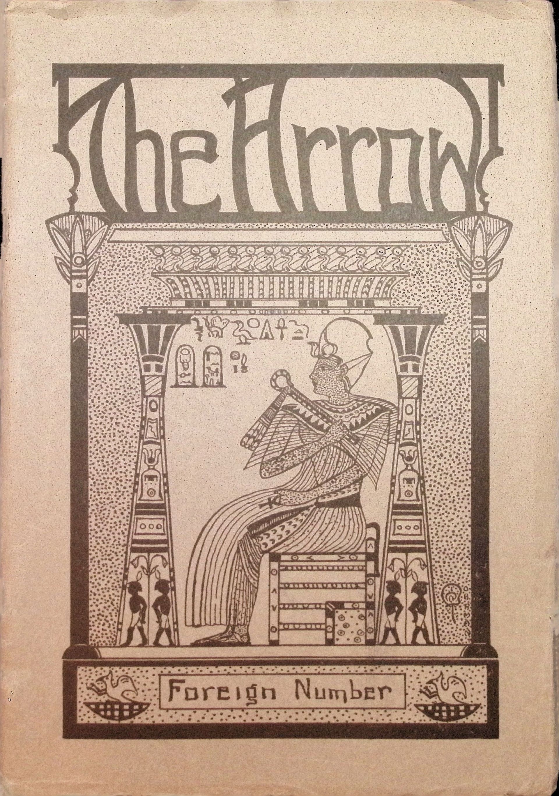 The cover of a book called the horned foreign number