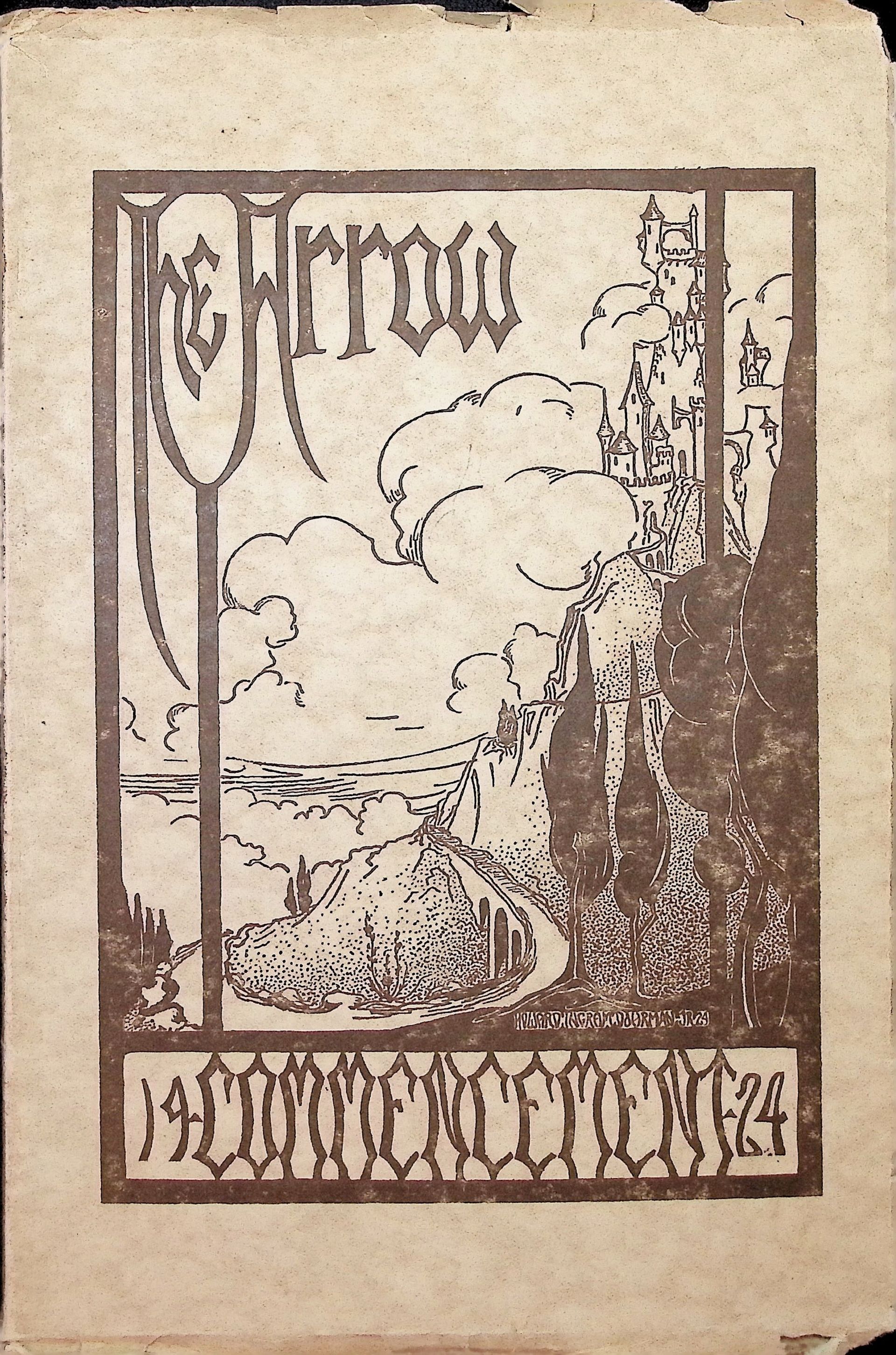 The cover of a book called the arrow