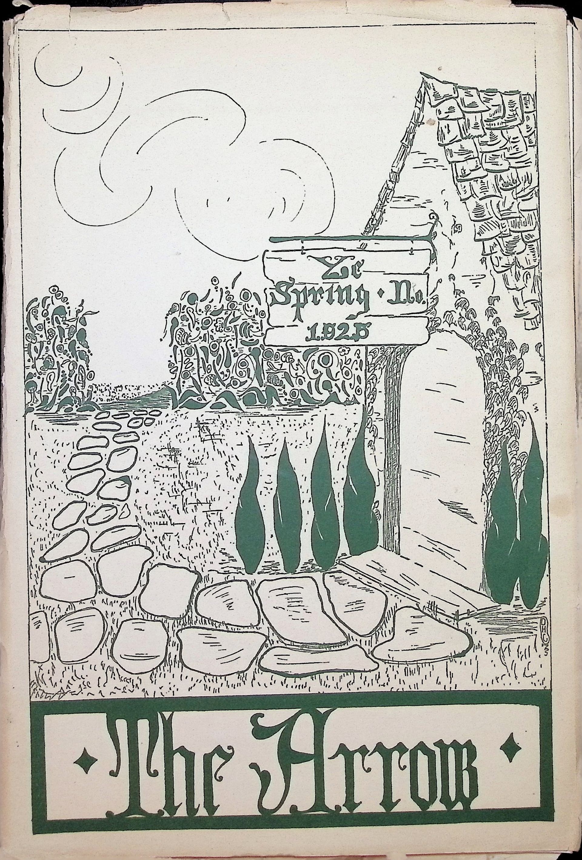 The cover of a book called the arrow