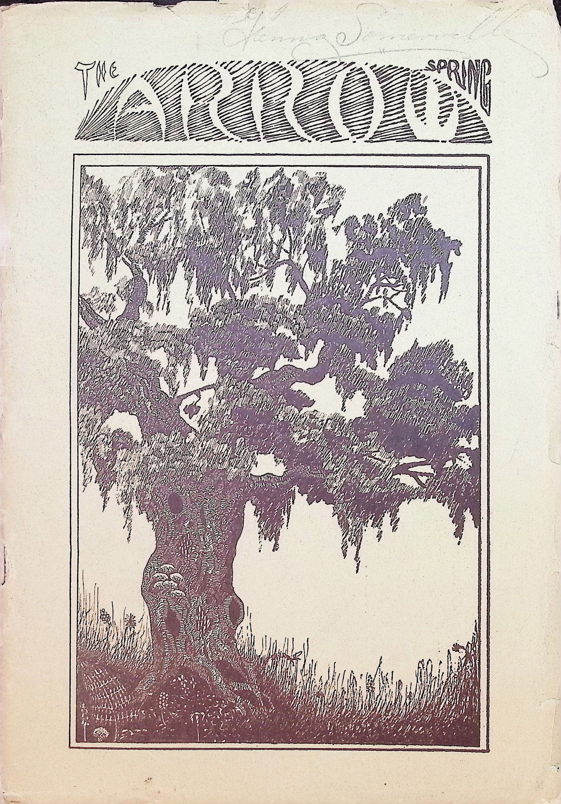 A picture of a tree on the cover of a book