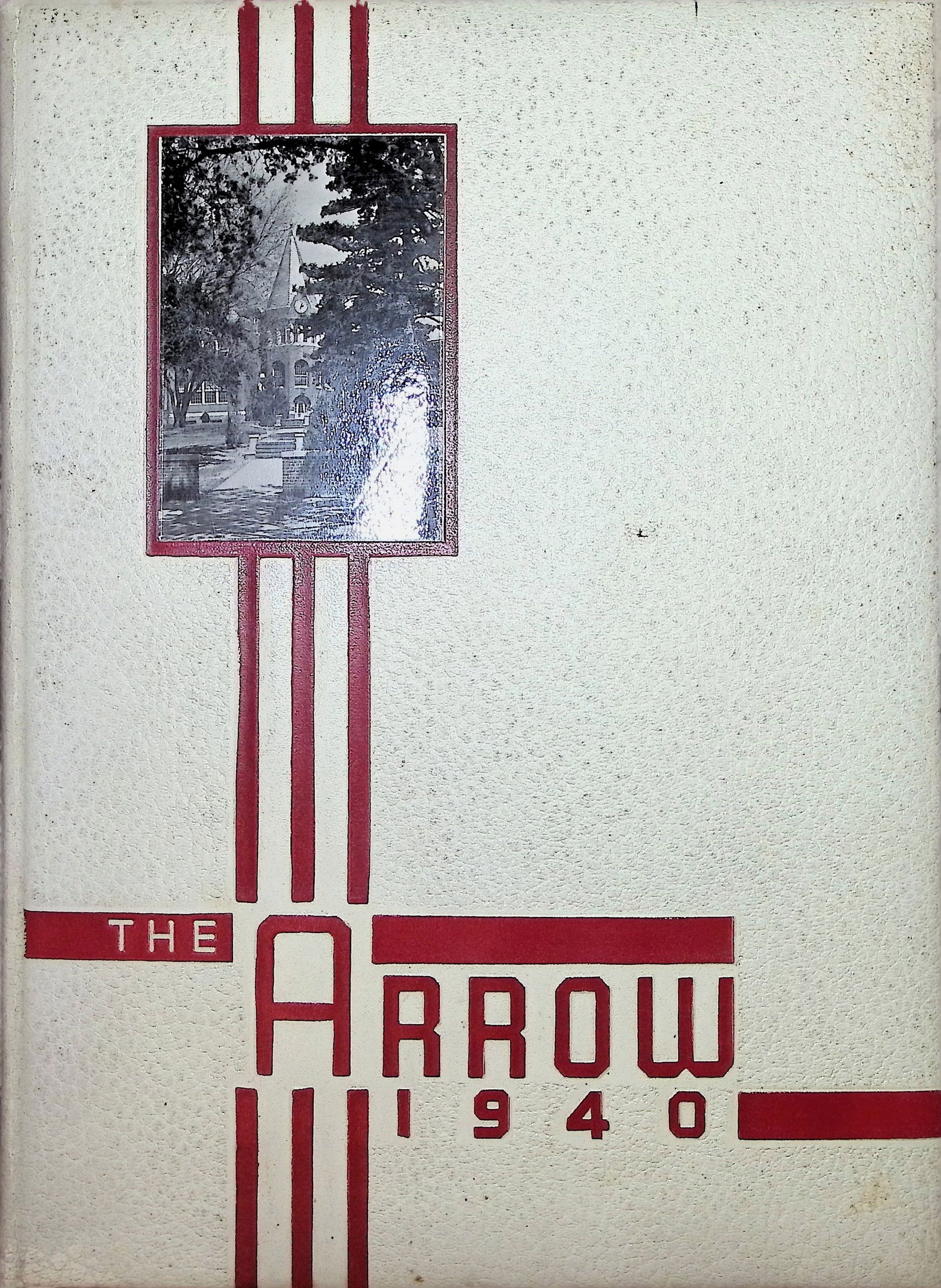 A book cover for the arrow from 1940