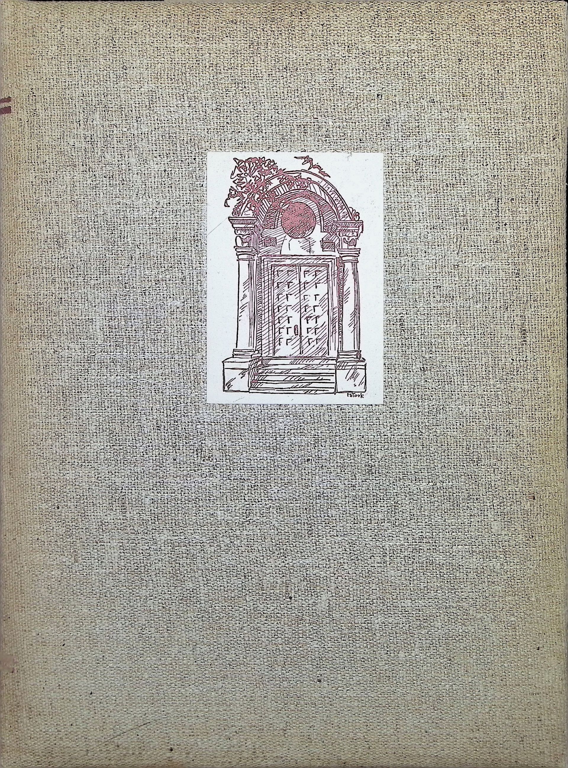 A book cover with a picture of a statue on it