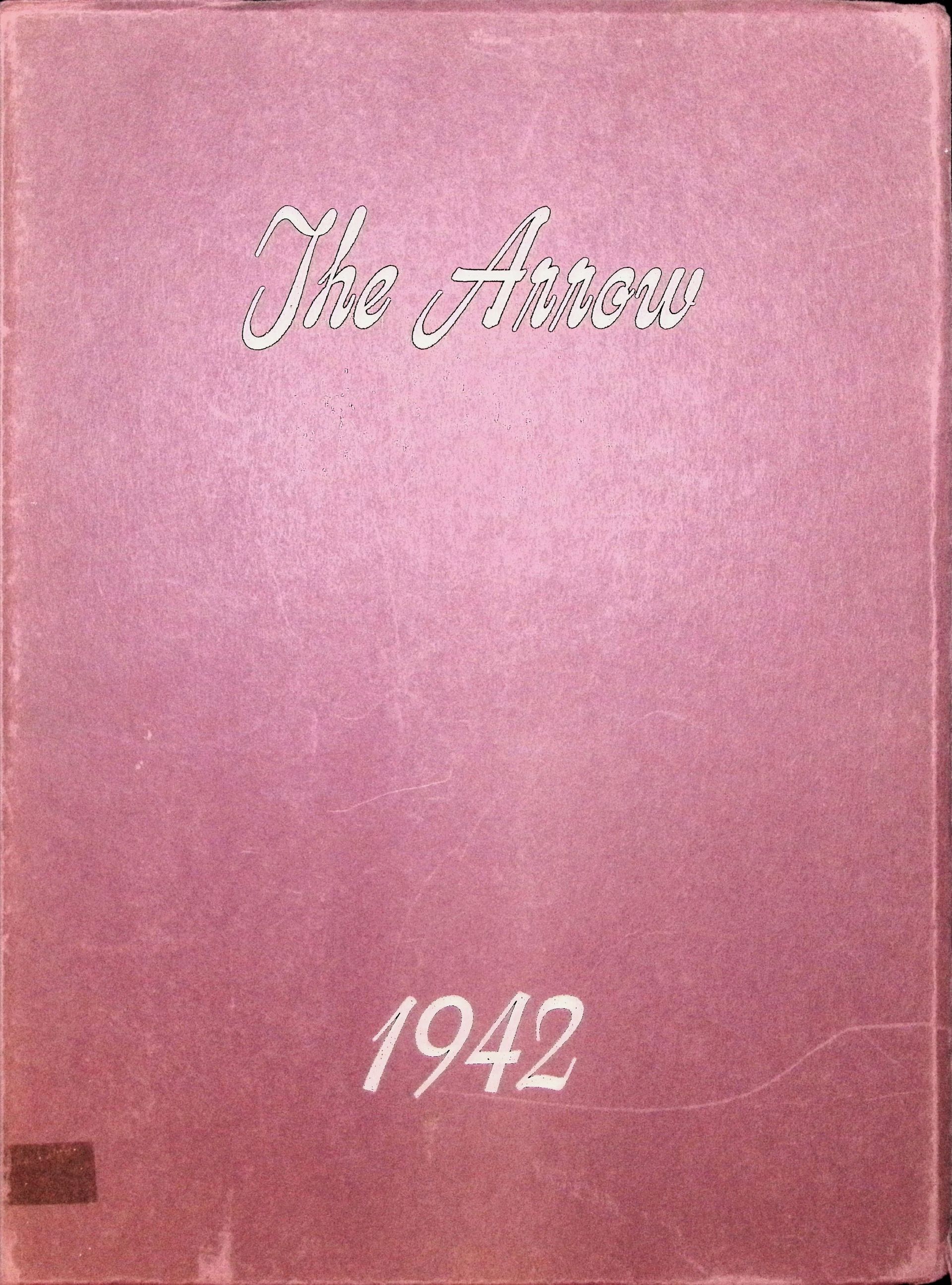 A pink book with the year 1942 on it