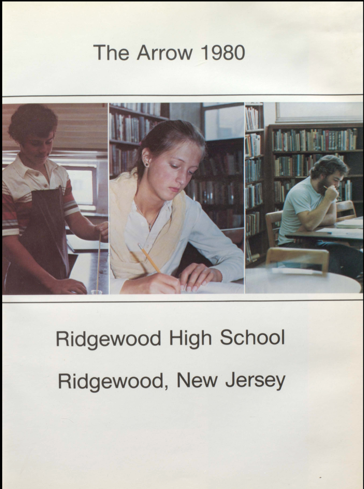 The arrow 1980 ridgewood high school ridgewood new jersey