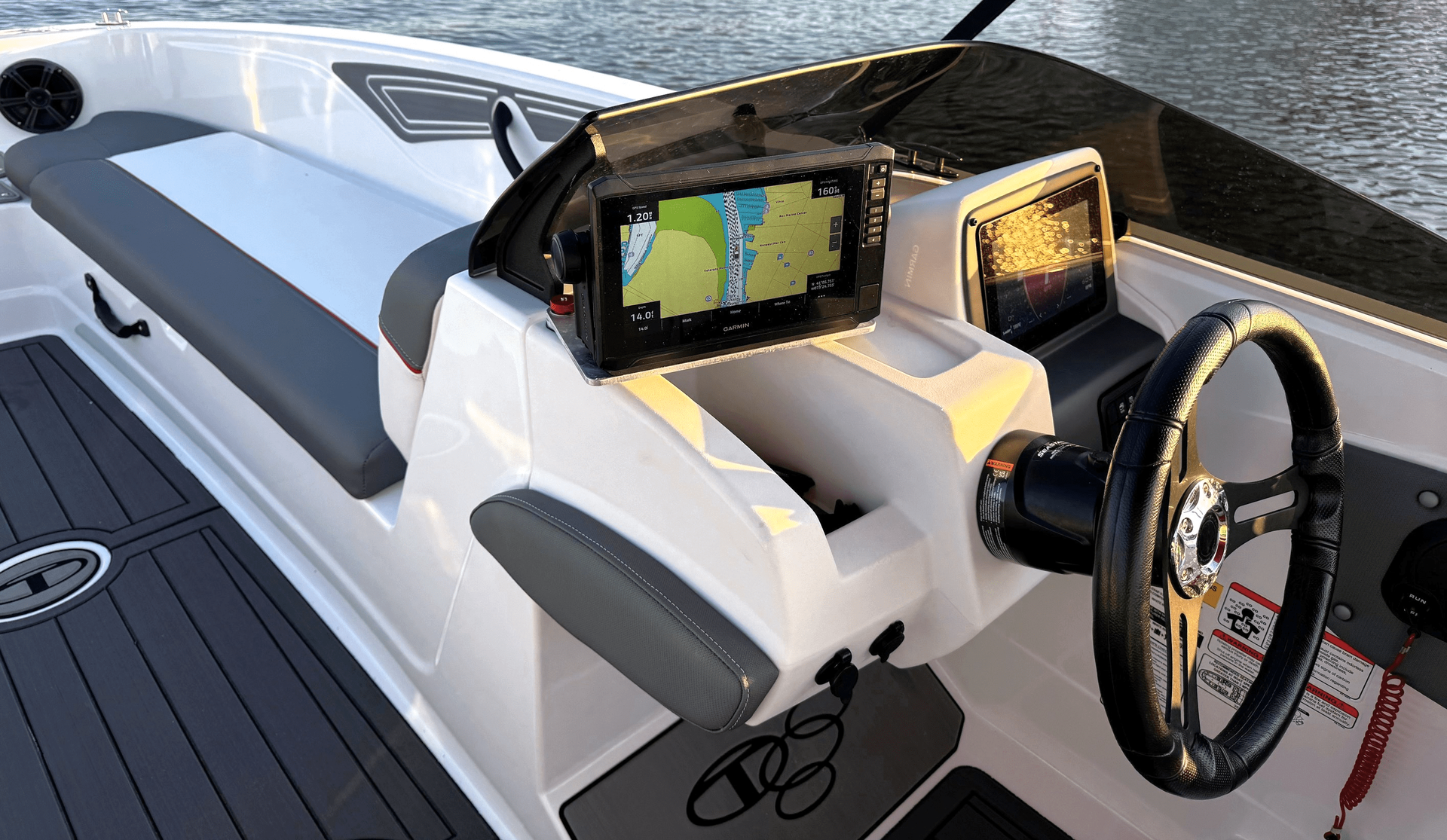 bedroom built-ins and TV display