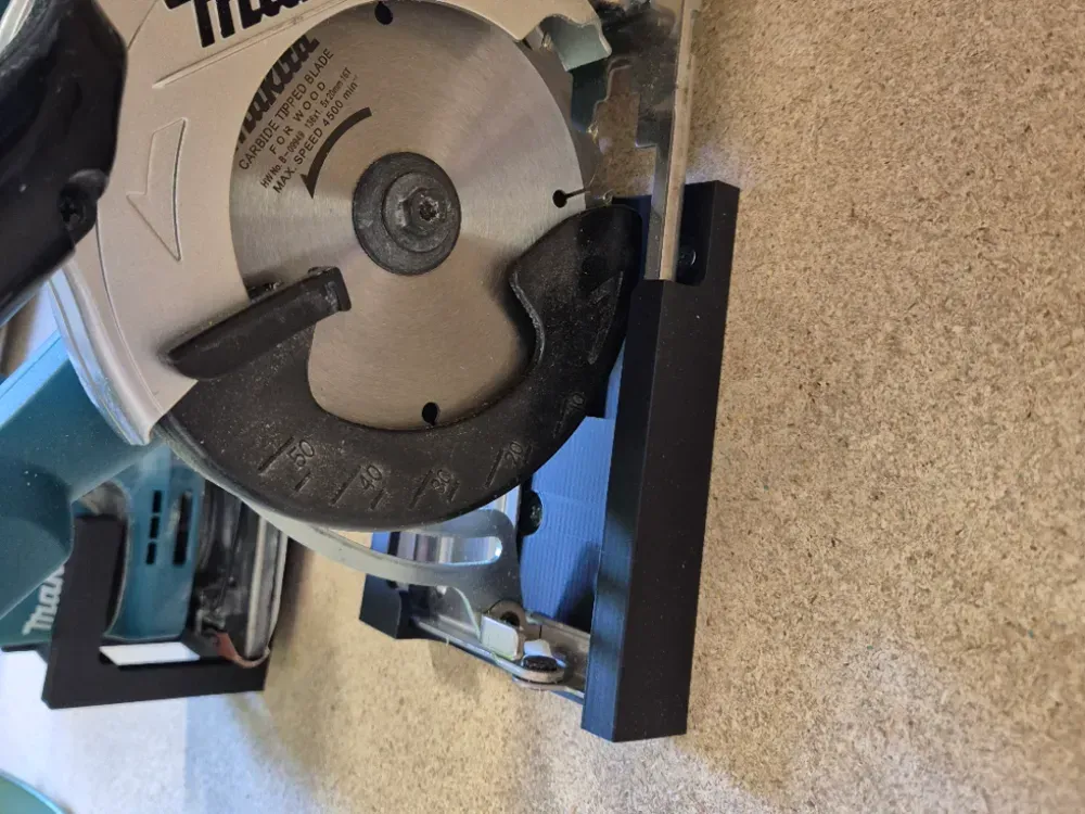 Makita DSS501 circle saw mount