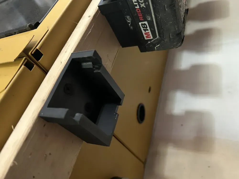 Milwaukee Power Tool Battery Holder