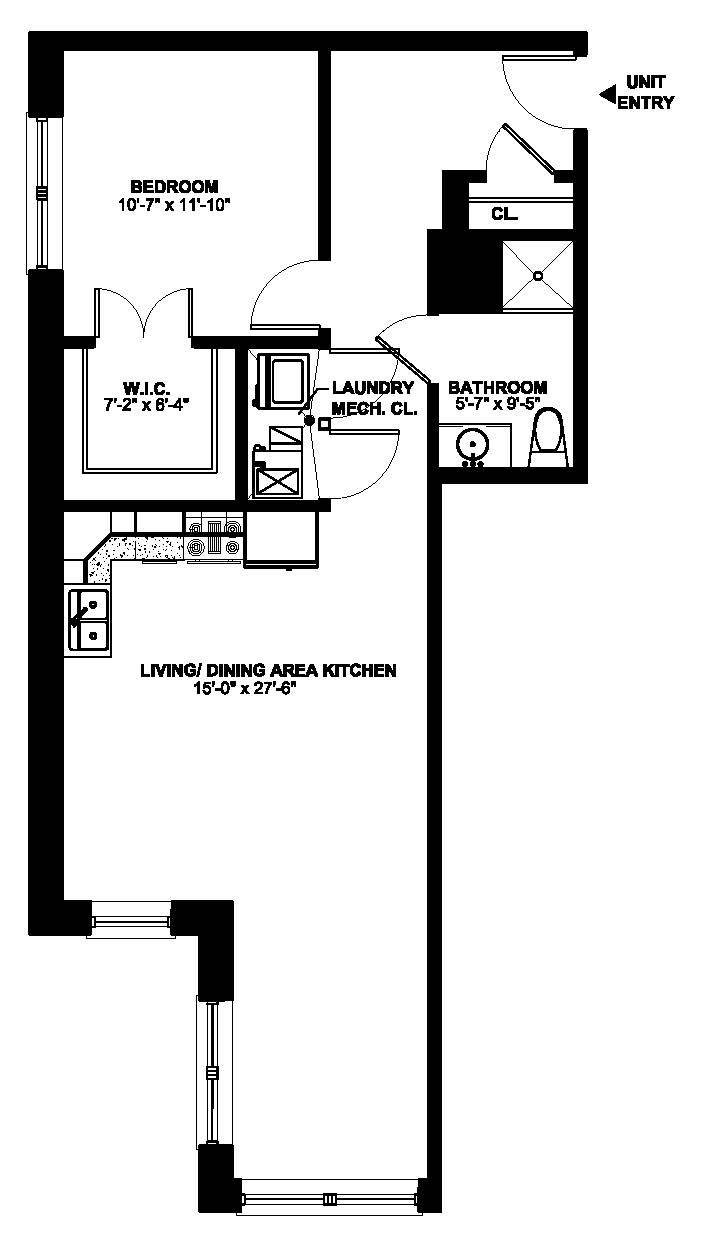 Unit #17 Floor Plan