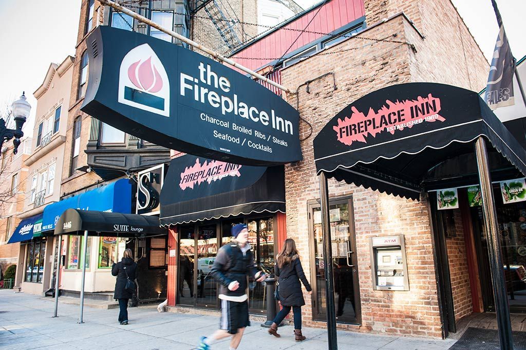 Downtown shops and restaurants