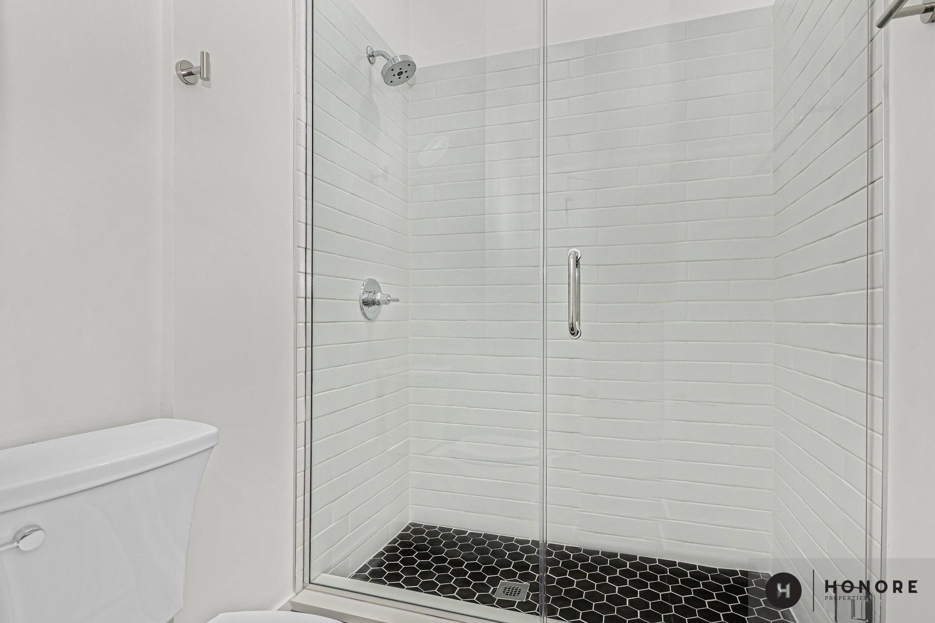 St Benedict Flats shower