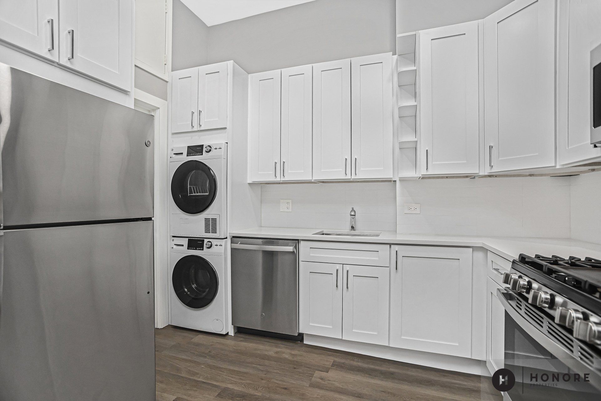 St Benedict Flats kitchen cabinets