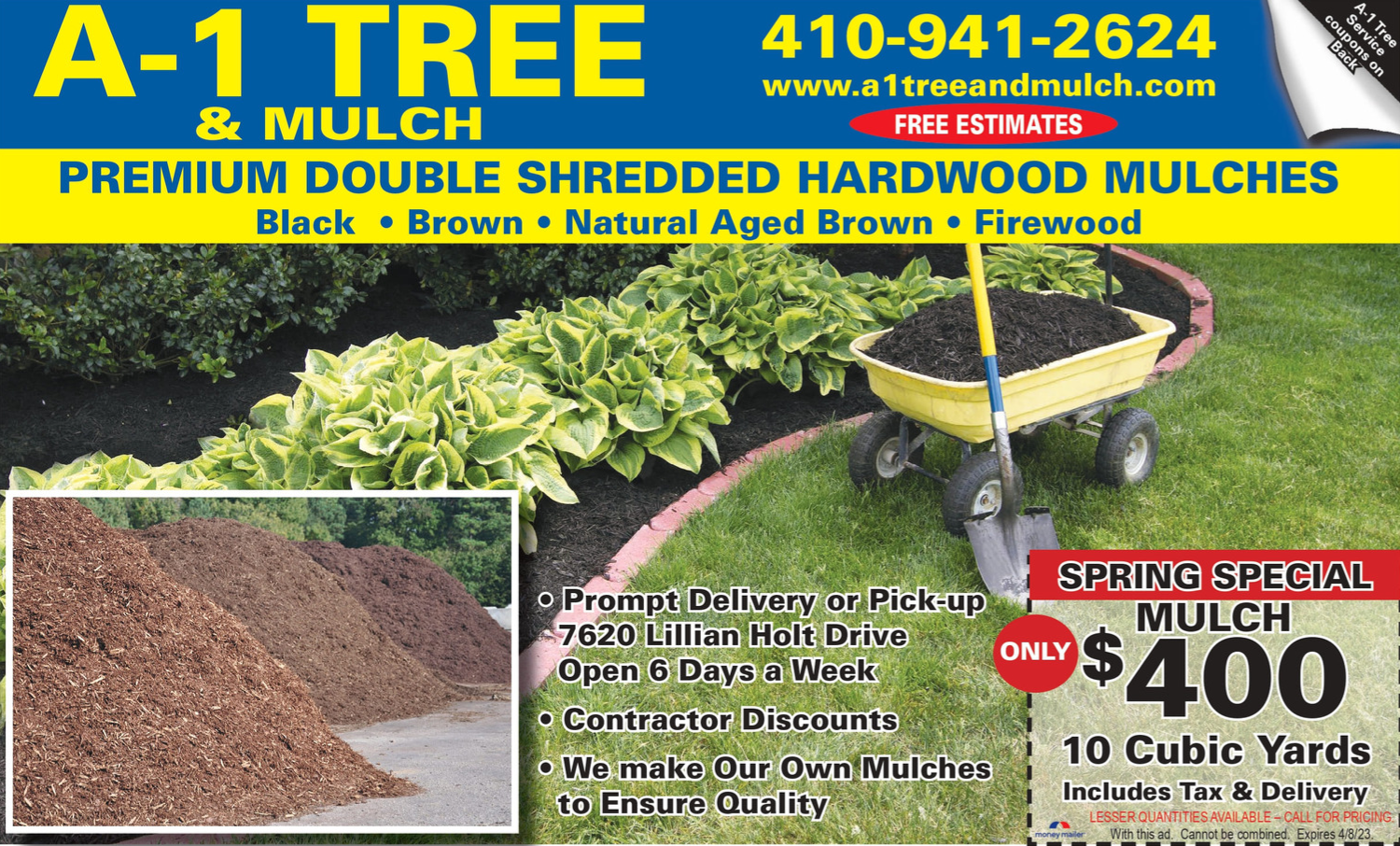 Mulch Delivery Services In Baltimore MD