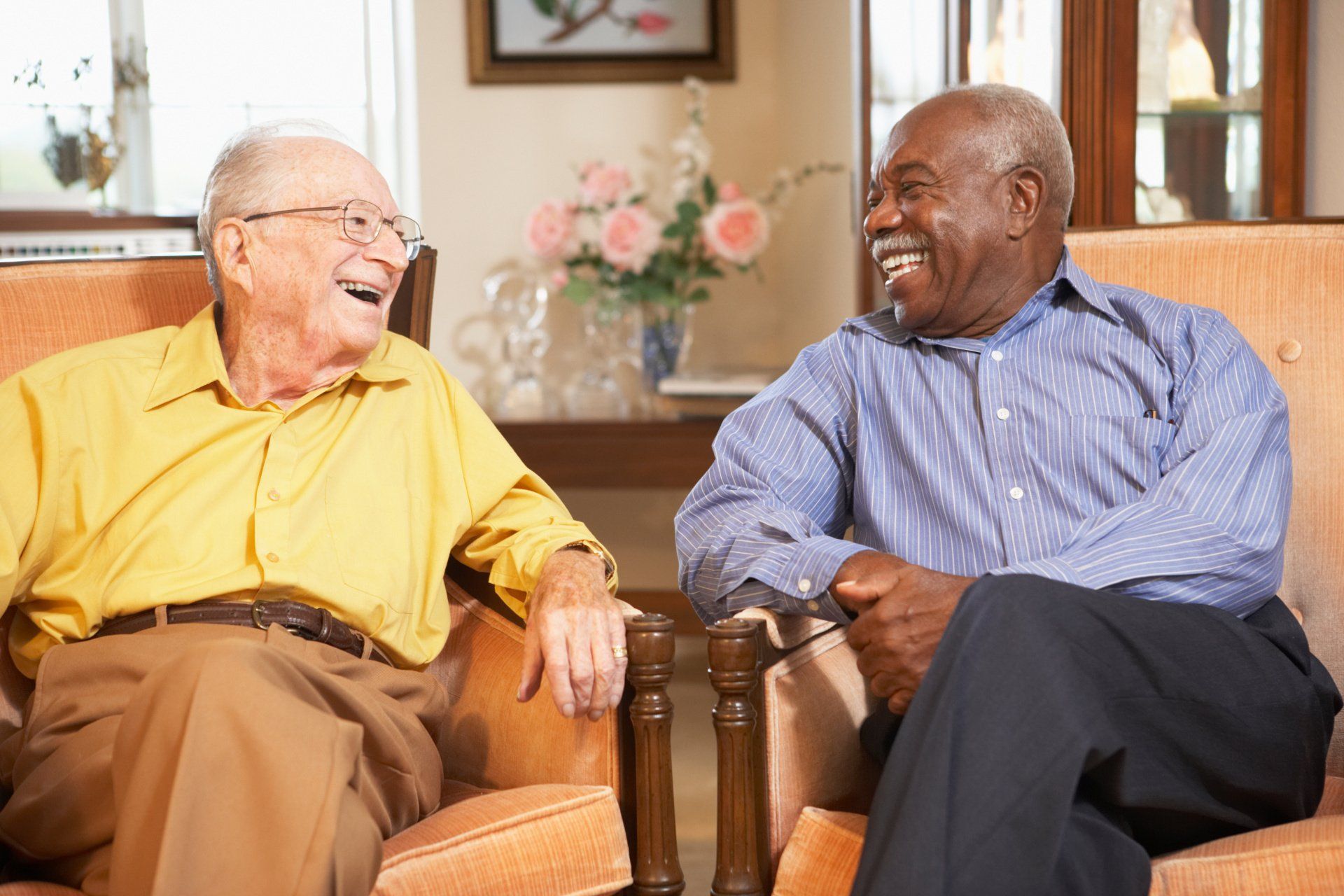 senior companionship and overall happiness