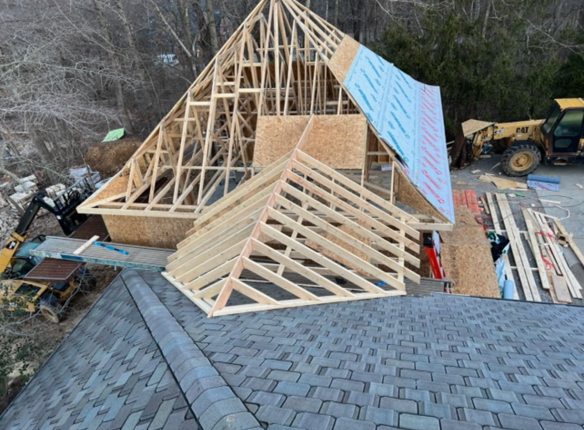 Before Roof  Installation — Evansville, IN — Chapman Construction LLC